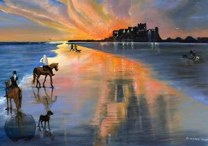 Reflective Bamburgh PJM Artwork